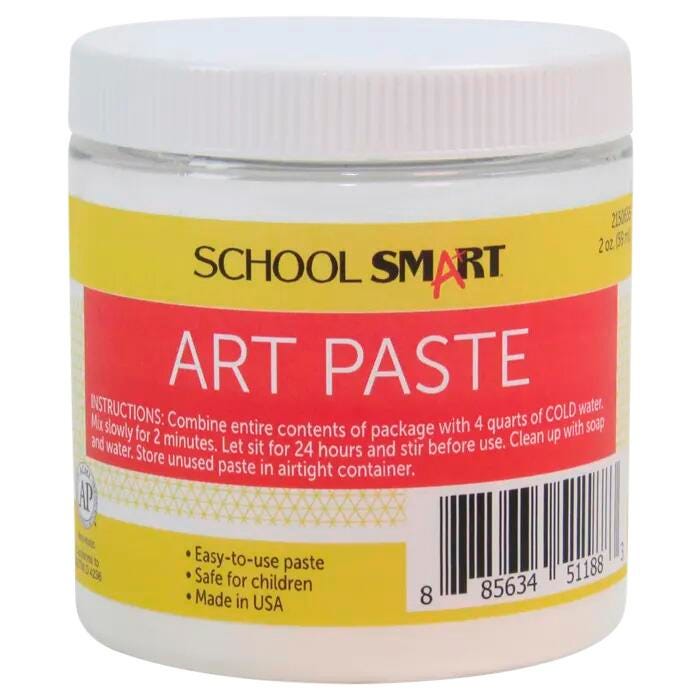 School Smart Art Paste, 2 Ounces, Clear 2150655